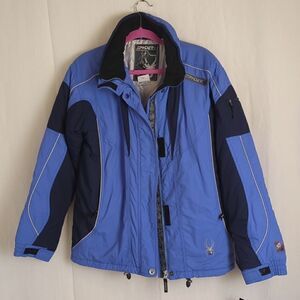 Spyder Lightning Ski Jacket Blue Size 18 Outdoor Winter